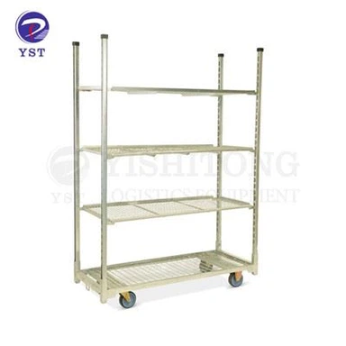 Гаряче оцинкований візок для квітів