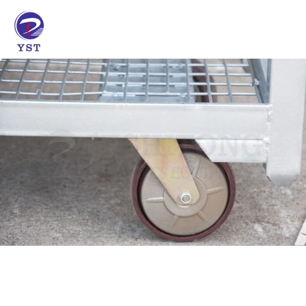 Wire Net Danish Trolley Cart